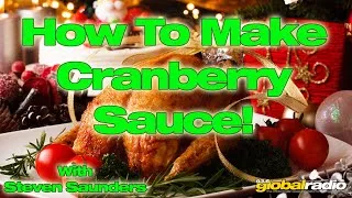 Thumbnail: Christmas Cooking With Steven Saunders Cranberry Sauce
