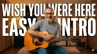 Thumbnail: Easy Total Beginner Guitar Intro Wish You Were Here Intro