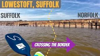 Thumbnail: Crossing the Suffolk/Norfolk border by kayak!
