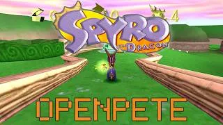 Thumbnail: A native PC port of Spyro the Dragon. Open Pete this is a great port to pc.