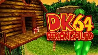 Thumbnail: DK64 Rekongpiled: Wow you can now play this on Various Operating Systems. This is a must try.