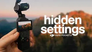 Thumbnail: 10 DJI Pocket 4 Settings HIDDEN in Plain Sight