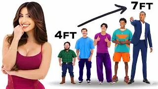Thumbnail: Blind Dating 6 Guys from Shortest to Tallest