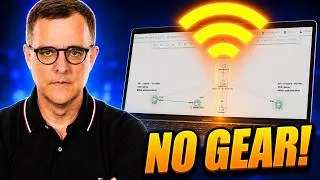 Thumbnail: Build a Complete Free CCNA Home Lab in 2026 With No Gear
