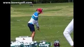 Thumbnail: Charley Hull golf sensation iron swing