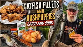 Thumbnail: Catfish Fillets and Hushpuppies | Catch & Cook on a Camp Stove