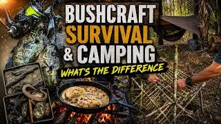Thumbnail: Bushcraft vs Camping vs Survival: The Truth