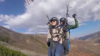 Thumbnail: Sarah's Birthday Paraglide on October 20, 2017