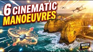 Thumbnail: These 6 Drone Moves Made My Footage Look CRAZY CINEMATIC!