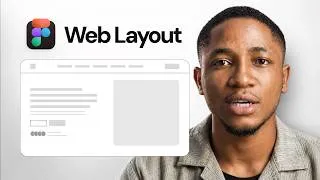 Thumbnail: Web Layout in Figma Explained for Beginners (UI/UX Grid System & Structure Tutorial)