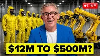 Thumbnail: He Has a $500M Plan. Watch Me Confront Him About It, Live.