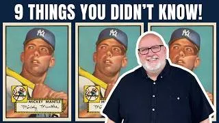 Thumbnail: ⚾9 Amazing Facts About 1952 Topps Mickey Mantle Card!⚾