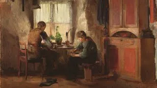 Thumbnail: Edvard Grieg - At Your Feet. Harriet Backer - Paintings.