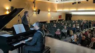 Thumbnail: Hai-huai Huang: Sai-Ma (Horse Racing). Saxophone and piano