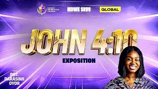 Thumbnail: John 4:10 | Discerning the Gift of God | Pastor Darasimi Oyor