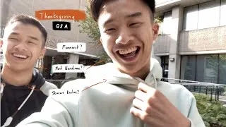 Thumbnail: Who's Most Handsome?? 😙 — Thanksgiving Q&A in Downtown Toronto & Ryerson University