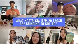 Thumbnail: I Asked 20 Frosh What Nostalgia Item They're Bringing to University (Inspiration)