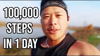 Thumbnail: 100,000 Steps In 1 Day
