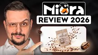 Thumbnail: Miora AI Review (2026) I Built a Full Coffee Brand From One Brief