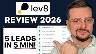 Thumbnail: Lev8 AI Review (2026) I Found 25 SaaS Leads From One Prompt
