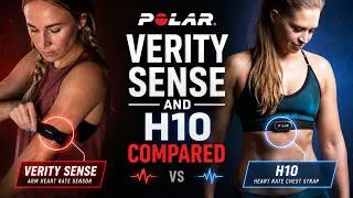 Thumbnail: Polar Verity Sense vs Polar H10 Heart Rate Monitors