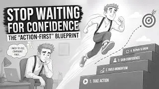 Thumbnail: Stop Waiting for Confidence: The "Action-First" Blueprint