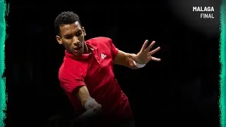 Thumbnail: Felix Auger-Aliassime v Álex de Miñaur | Canada v Australia | Davis Cup Final Highlights
