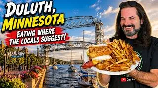 Thumbnail: Eating at DULUTH'S most underrated spots recommended by locals!