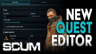 Thumbnail: New QUEST Editor & Quest Making Tutorial - Hunter Update - Scum 1.3 Into the Wild Campaign