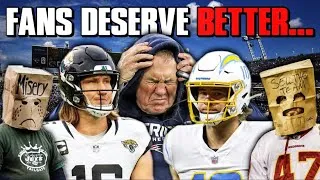 Thumbnail: The 8 Most Disappointing NFL Teams of 2023…