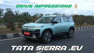 Thumbnail: New Tata Sierra .EV | Drive Impressions | Dayakaran Vlogs