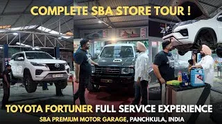 Thumbnail: My TOYOTA Fortuner Car Service Experience @sbamechanics  , CHANDIGARH, India 