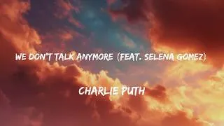 Thumbnail: We Don't Talk Anymore - Charlie Puth (Lyrics)