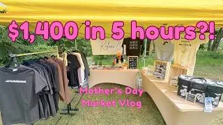 Thumbnail: Our Biggest Market of the Year?! 🌺 Small Business Pop-Up Vlog