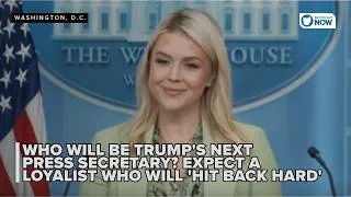 Thumbnail: Who will be Trump's next press secretary? Expect a loyalist who will 'hit back hard'