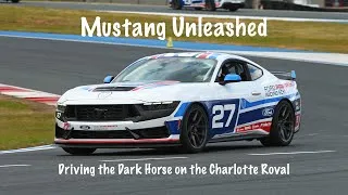 Thumbnail: Mustang Unleashed -- Driving the Dark Horse on the Charlotte Motor Speedway "Roval"