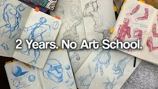 Thumbnail: No Art School, Just Practice. My Self-Taught Journey