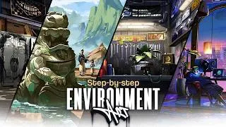 Thumbnail: Paint Environment Art like a PRO (Full Breakdown)