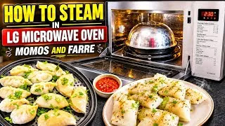 Thumbnail: LG Microwave Convection Oven || How to Steam in Oven | Chicken Momos and dal farre