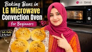Thumbnail: How To Bake | Perfect Buns in LG Microwave Convection Oven | beginners friendly | Very Easy