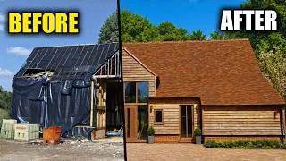 Thumbnail: FULL BUILD - TRANSFORMING A DERELICT OAK BARN!