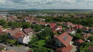 Thumbnail: Orasul Reghin filmat cu Drona 4k HDR