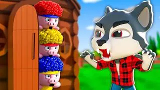 Thumbnail: Los Tres Cerditos | D Billions Canciones Infantiles