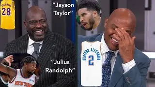 Thumbnail: Charles Barkley and Shaq Forgetting Players Names (2022-23 Edition)