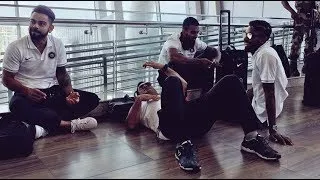 Thumbnail: MS Dhoni catches up on sleep, Virat Kohli relaxed at Chennai airport