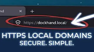 Thumbnail: How I Set Up .local Domains with Valid HTTPS in My Homelab