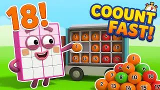 Thumbnail: Kids Learn Math Fast | Numberblocks World Counting Game