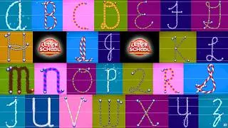 Thumbnail: Learn the Cursive Alphabet A–Z ✏️ | Kids Handwriting Practice