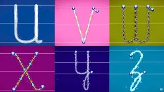 Thumbnail: Alphabet Tracing U–Z | Learn Cursive Writing for Kids | LetterSchool Letter Tracing