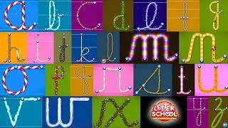 Thumbnail: LetterSchool Handwriting Practice | Full Small Cursive Alphabet a–z Step By Step